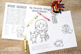Also, 34 easter cards and 22 easter coloring pages you can download and print. Free Easter Coloring Pages Happiness Is Homemade