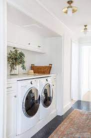 The ceiling looks fashionable with the three different models. 40 Modern Basement Remodel Laundry Room Ideas Homishome