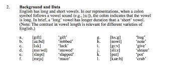 ) is a mark of punctuation used after a statement (such as an independent clause) or that introduces a quotation, an explanation, an example, or a series. Background And Data English Has Long And Short Chegg Com