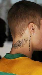 Pin By Cosme Mendonca On Tattoos Justin Bieber Neck Tattoo Justin Bieber Tattoos Love Justin Bieber
