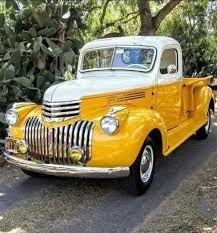 Image result for Yellow 1946 Truck
