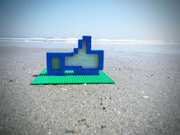 Facebook Like Icon Created Out Of Old Lego Bricks Like Pinterest Like Icon Facebook Likes And Fb Like