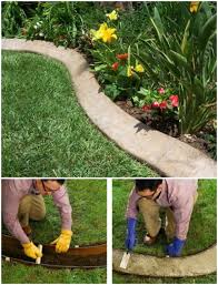 Do your own concrete edging. 17 Diy Garden Edging Ideas That Bring Style And Beauty To Your Outdoors Diy Crafts