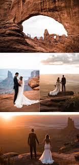 Utah Elopement In Moab National Parks Adventure Wedding Elope Wedding National Park Wedding