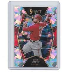 2022 Panini Select Prizm Premier Level Cracked Ice Joey Vatto 23/25 Reds |  eBay