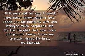 Birthday Wishes For Wife via Relatably.com
