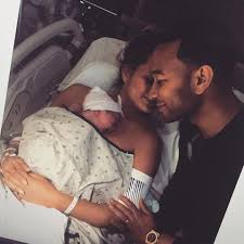 Chrissy teigen's mother pepper teigen cries and prays as she says goodbye to chrissy and john legend's baby son jack. Chrissy Teigen Shares Sweetest Photo From Baby Luna S Birth Baby Family Chrissy Teigen Daughter Baby Photos