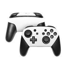 Nintendo switch pro controller glossy galactic rainbow skin. Solid State White Nintendo Switch Pro Controller Skin Istyles