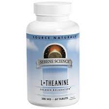 L Theanine 200 Mg 60 Tablets By Source Naturals At The Vitamin Shoppe