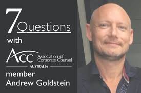 7 questions with ACC Australia member, Andrew Goldstein, Head of Legal,  Product, Challenger Limited