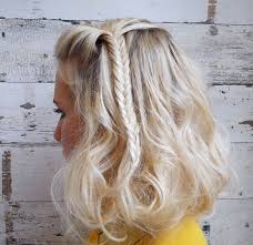 It's not a big, beefy braid, so it's great to do it on the side of your head because it will keep the hair there really flat. 27 Easy Braids For Short Hairstyles That Ll Trend In 2021