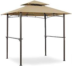 Maybe you would like to learn more about one of these? Amazon Com Garden Winds Replacement Canopy For Mainstays Grill Shelter Gazebo Standard 350 Beige Gazebos Garden Outdoor