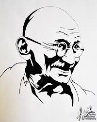 Follow Anamorpho Studio Www Anamorpho Com Gandhiji Mahatmagandhi Anamorpho Anamorphostudio Nati Boho Art Drawings Pencil Drawing Images Silhouette Art