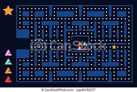 ¡entonces ingresa para ver tu juego favorito acá! Viejo Videojuego Cuadrado Fantasmas Abstractos Carreras De Monstruos Diseno De Videojuegos Antiguos Ilustracion De Canstock