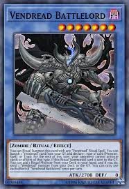 Vendread Battlelord Yugioh Dragons Monster Cards Yugioh Monsters