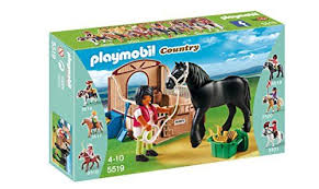 From 35 32 Playmobil 5519 Country Black Stallion Horse Black Stallion Horse Playmobil Black Stallion