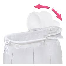 Only at pottery barn kids®. Badger Basket Wishes Oval Bassinet With Full Length Skirt On Sale Overstock 13786657