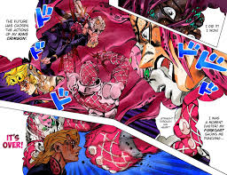 Where can you find the gold experience requiem? Kissmanga Read Manga Vento Aureo Chapter Chapter 587 Gold Experience Requiem Part 2 Official Color Scans