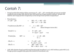 1 tentukan kondisi keseimbangan yang baru dan gambarkan kurva permintaan terhadap barang x. Penerapan Dalam Ekonomi Ppt Download