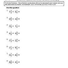 Parents nationwide trust ixl to help their kids reach their academic potential. Division Of Fractions With Mixed Number Workheets