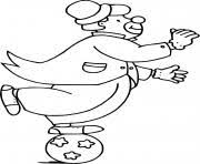 Coloriage clown cirque à imprimer. Coloriage Clown Dessin Clown Sur Coloriage Info