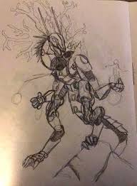 I drew my own version of Miraidon from Pokémon Violet! I usually struggle  with drawing mechanical/robotic things, but I think I did okay this time :)  I hope you all like it ^^ : r/PokemonScarletViolet