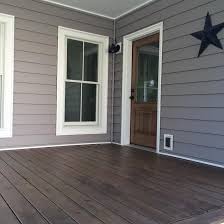 Why Pay A Professional When You Can Do It Yourself With Some Time And Elbow Grease We Were Able To Save A Couple Of Hu Deck Colors Porch Colors Porch Remodel
