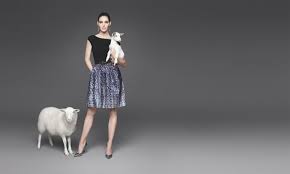 Hilary Rhoda Gets Animal Co Stars In Dressbarn Campaign Dress Barn Woman Dress Barn Dresses Womens Skirt