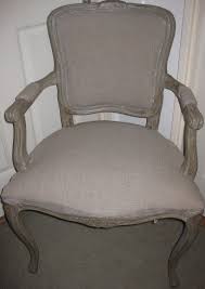 And After With French Linen Annie Sloan Paint And Some Antique Wax And Recovered In Natural Linen Painted Dining Chairs Chalk Paint Fabric Painted Furniture