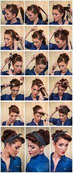 Best Hairstyles Tutorial Rockabilly 63 Ideas 1950s Hair Tutorial Vintage Hairstyles Vintage Hairstyles Tutorial