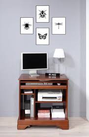 Voir la description complète fermer la description. Petit Bureau Informatique Realise En Merisier De Style Louis Philippe