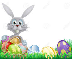 Our bunny costumes are available for men, women, children and babies. A Cartoon White Easter Bunny Rabbit With A Chocolate Easter Eggs Royalty Free Cliparts Vectors And Stock Illustration Image 27250655