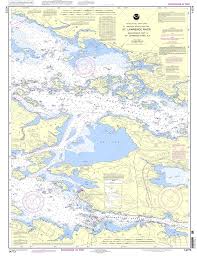 Noaa Chart 14773 Gananoque Ont To St Lawrence Park N Y