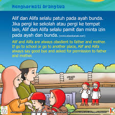 Menghormati Orangtua Buku Anak Pendidikan Anak Usia Dini Membaca Buku
