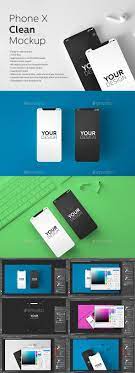 Phone X Clean Mockup Mobile Displays Phone Mockup Mobile Mockup Phone Template