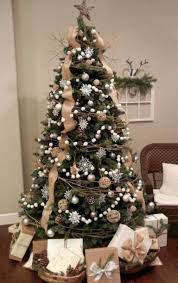 Farmhouse Christmas Tree Decor Ideas In 2021 Farmhouse Christmas Tree Rustic Christmas Tree Christmas Tree Themes