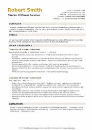 director of career services resume