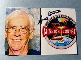 SIGNED JERRY BOSTICK AUTOGRAPHED PHOTO NASA
