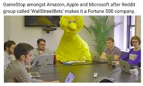 *breaking* gamestop to restructure all storefronts and interiors starting monday. Gamestop Meme Ft Big Bird