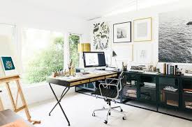 The screens hiding your work. Beautiful Feng Shui Office Color Ideas