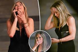 Jennifer Aniston bursts into tears making phone call on 'Morning Show':  photos | New York Post