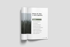 Us Letter Brochure Magazine Mockup In Stationery Mockups On Yellow Images Creative Store