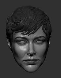 Hope Pym Wasp Quantumania custom head for 4" 6" 7" 12" Marvel action figures