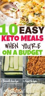 20 Best Cheap Keto Meals Keto Meal Plan Keto Recipes Easy Ketogenic Diet Meal Plan