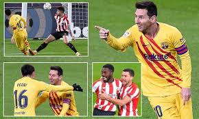 El clasico real madrid vs barcelona; Athletic Club 2 3 Barcelona Lionel Messi Masterclass Secures Comeback Win Again Daily Mail Online