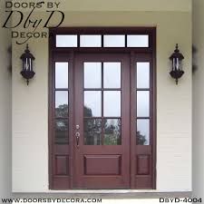 Check spelling or type a new query. Craftsman 6 Lite 1 Panel Mahogany Wood Front Door With Sidelites And Transom