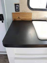 It's not in a kitchen so i am not worried about contamination. Painting Laminate Countertops With Chalkboard Paint Domestic Imperfection
