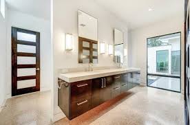 Image result for Modern 3/4 Bathroom with Stone Tile & Quartz counters