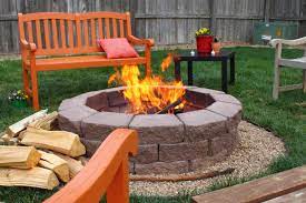 You can even keep a stockpile of wood underneath. 3 Fire Pit Safety Rules For Every Backyard True Value
