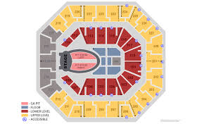 seating charts colonial life arena